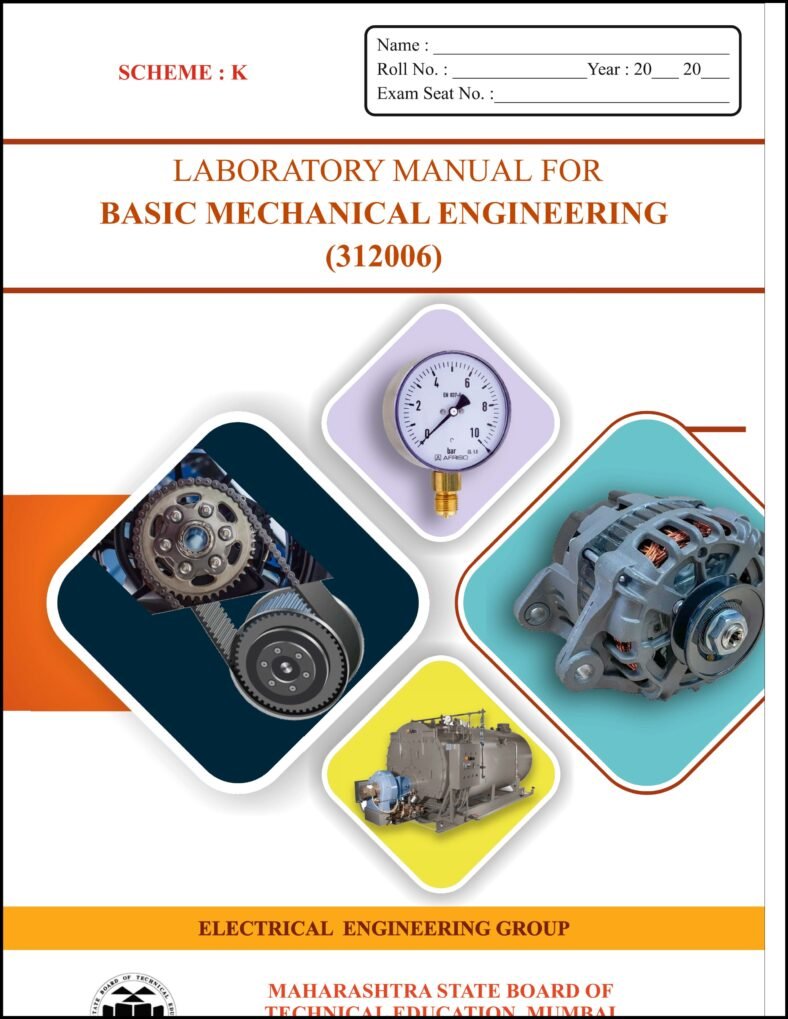 MSBTE K-Scheme Basic Mechanical Engineering Msbte Manual (312006)