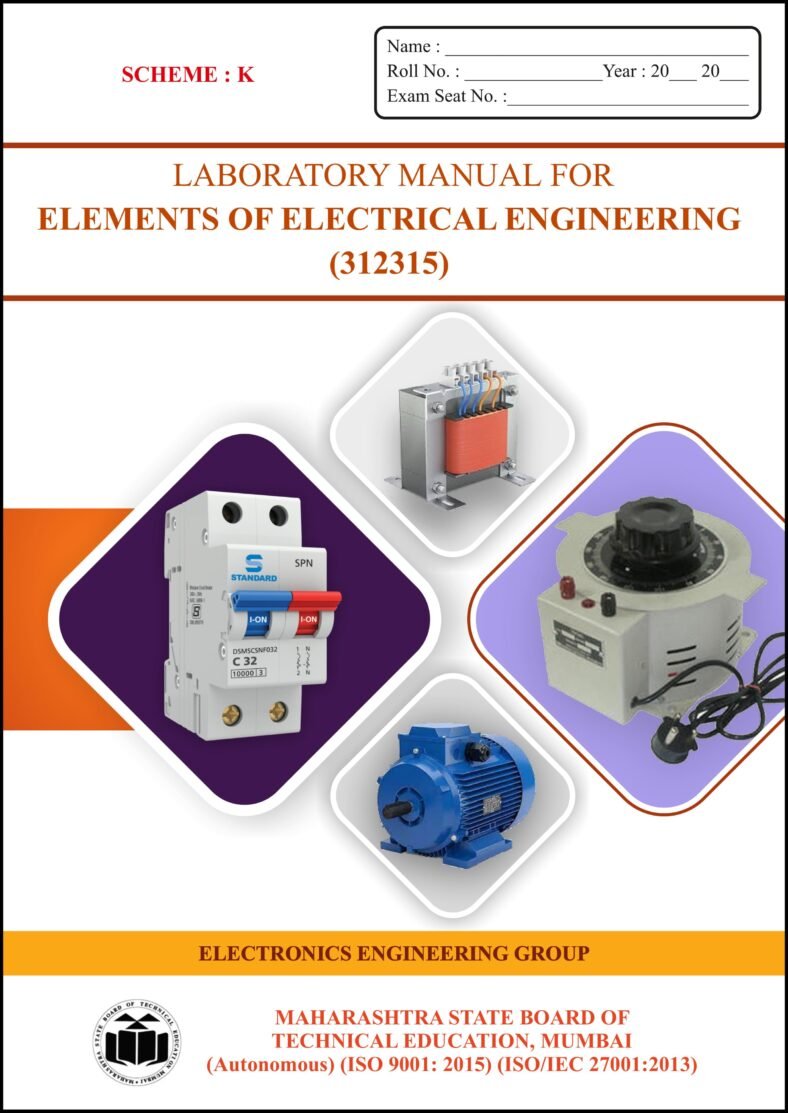 Elements of Electrical Engineering Msbte Manual (312315)