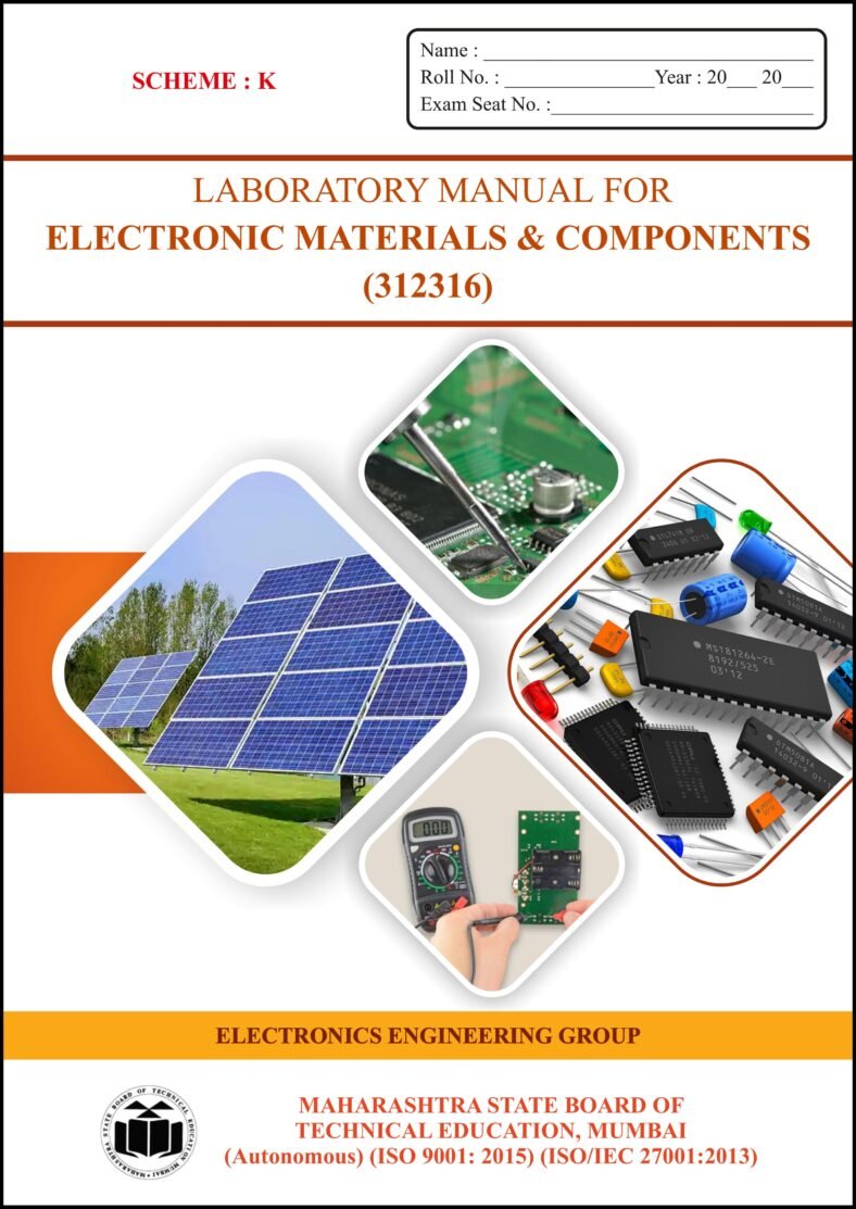 312316 - Electronics Materials and Components Msbte Manual