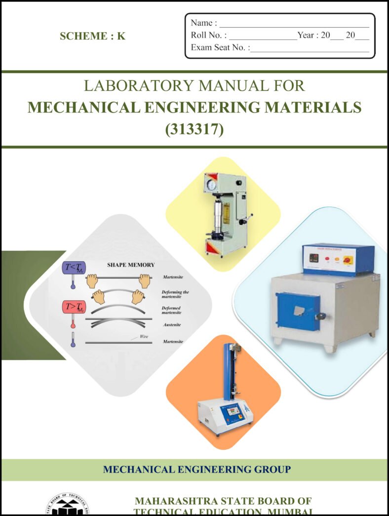 Mechanical Engineering Materials Lab Manual