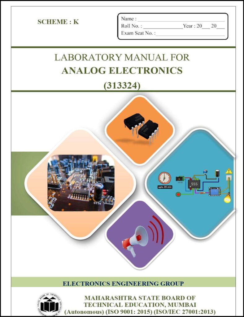 Analog Electronics Msbte Lab Manual