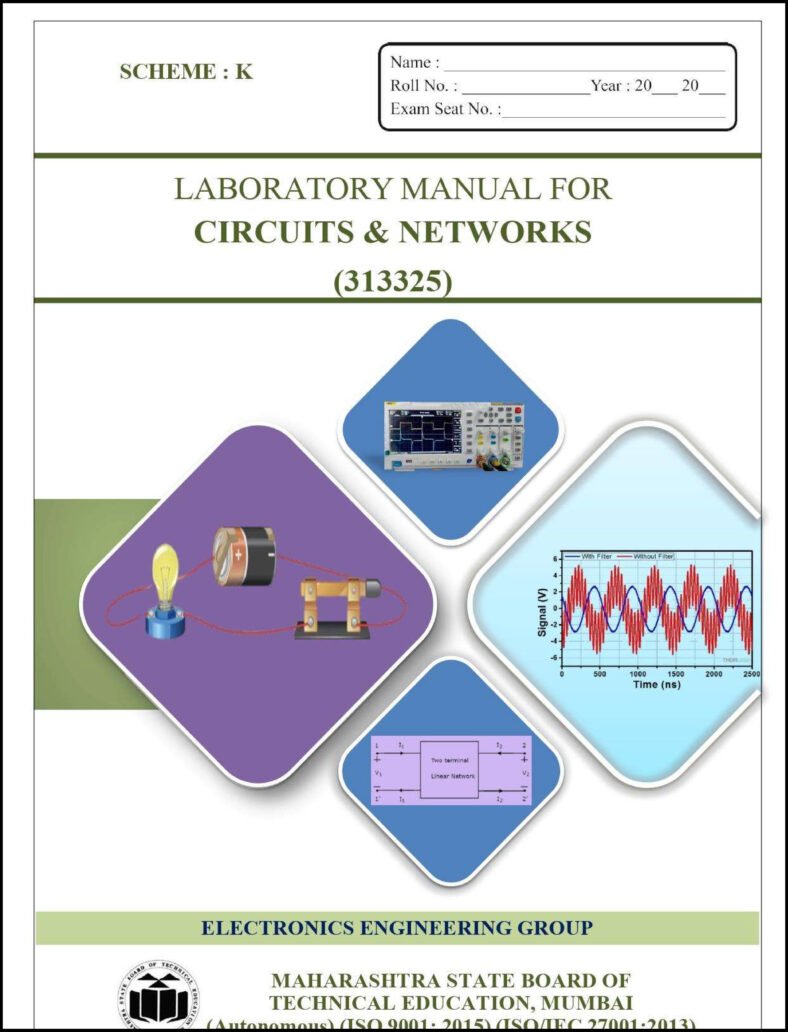 Circuits and Networks Msbte Lab Manual