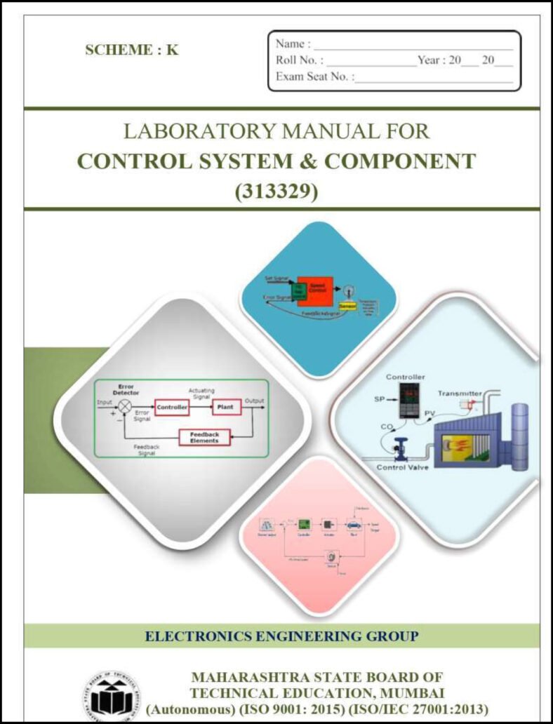 Control System and Components Lab Manual