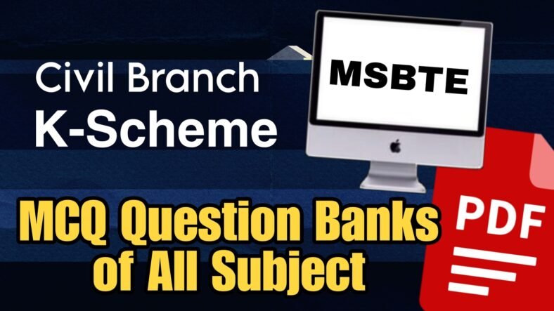 Msbte Civil Branch MCQ Questions Pdf free