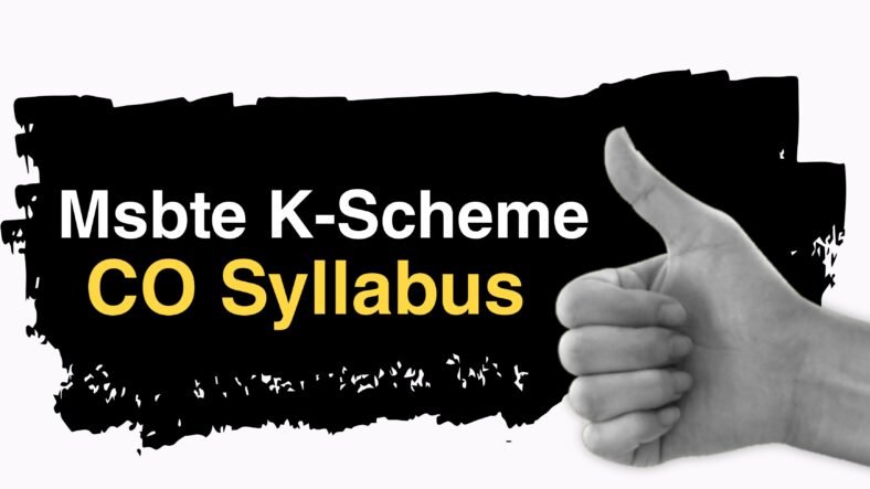 k-scheme Syllabus of Computer Engineering